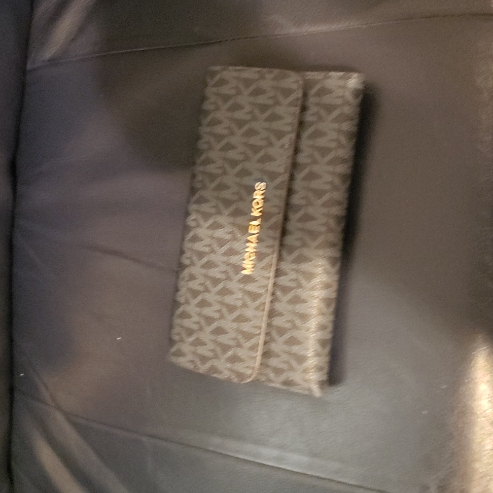 Michael Kors wallet navy blue